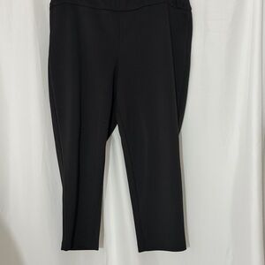 Jones New York Black Cropped Pants